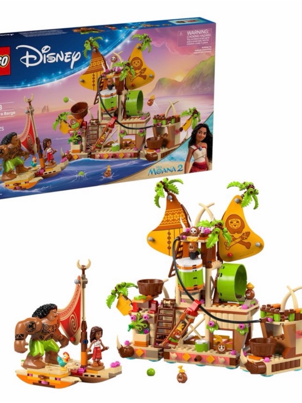 NIB LEGO Disney Kakamora Barge (43258) from Disney's Moana 2 - Picture 7 of 10